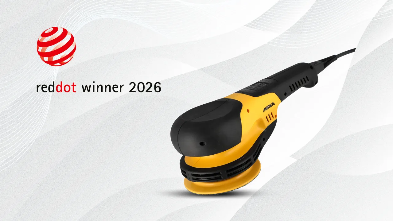 Mirka POLAROS RP 600 kablolu polisaj makinesi
