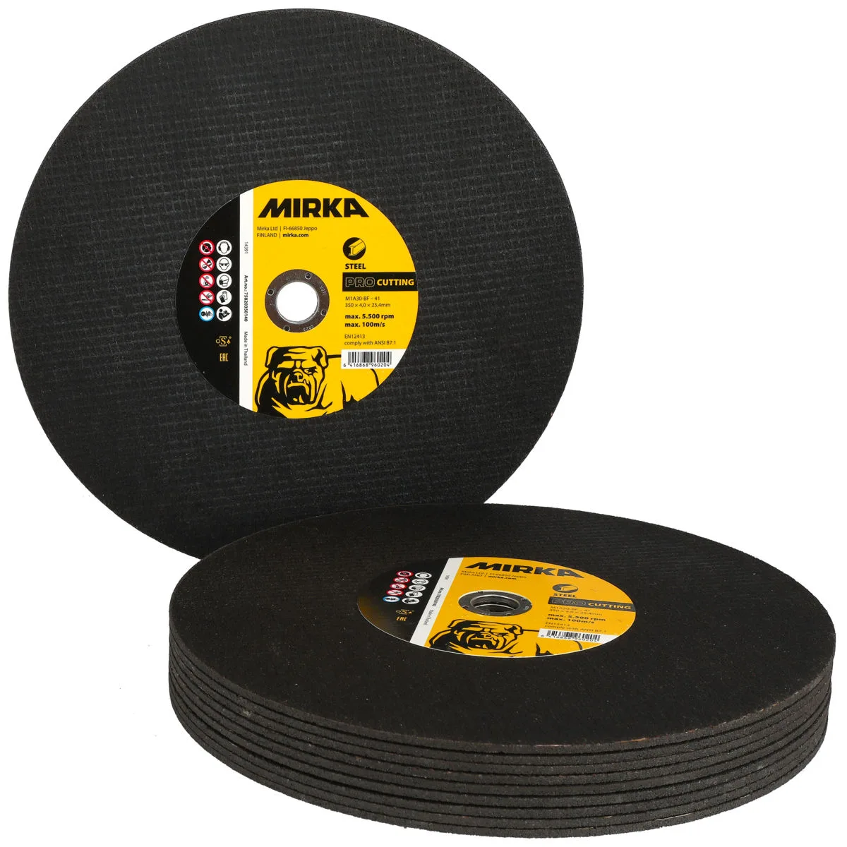 Mirka PRO Kesme 350x4,0x25,4mm M1A30-BF Steel 10