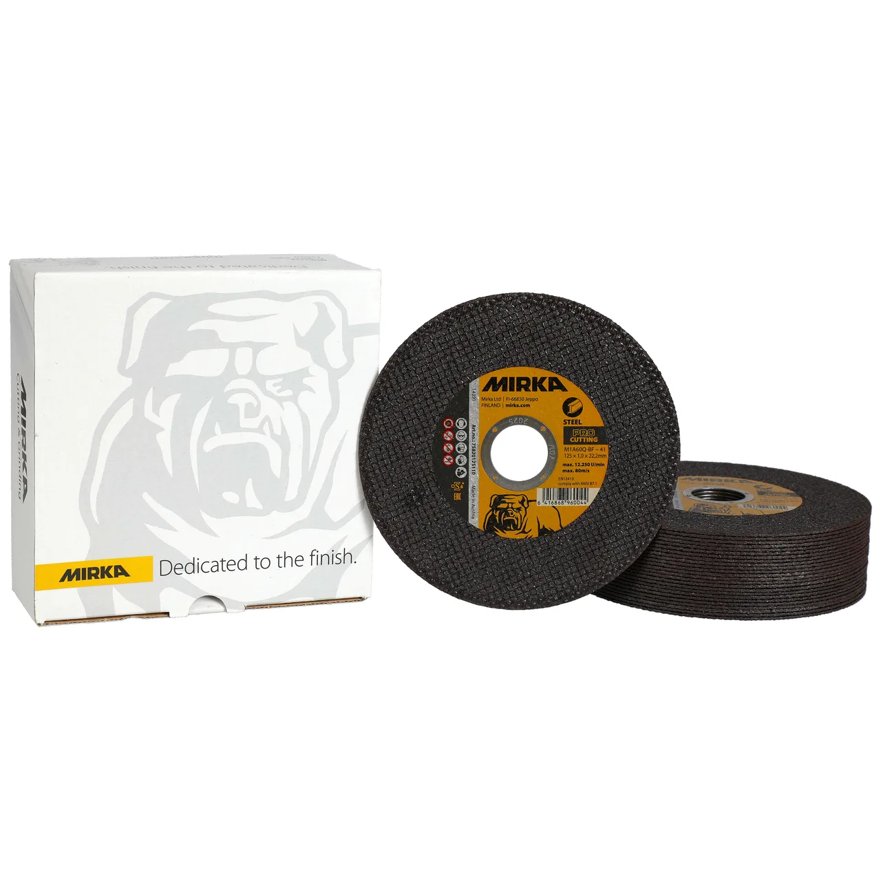 Mirka PRO Kesme 125x1,0x22,2mm M1A60Q-BF Steel 25