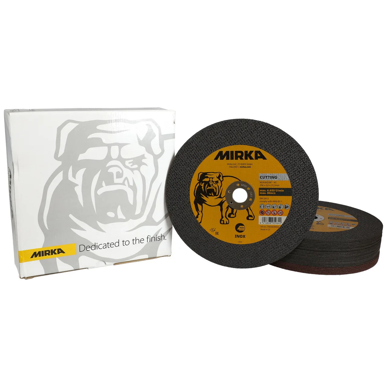 Mirka Kesme Taşıl 230x2,0x22,2mm M2A30Q-BF Inox 25