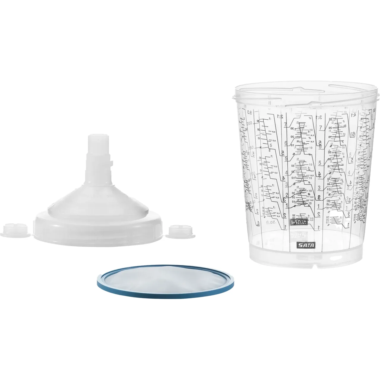 1202043 SATA RPS 0.3L 125µ (50set/pk) SATAjet Tabancalara uyumlu