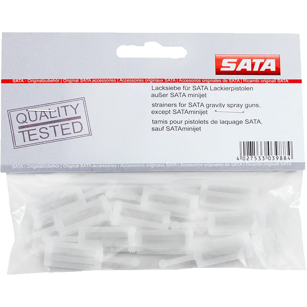 Hazne içi Süzgeç ( SATAminijet hariç) ( 1pk=500 Ad) 500 ad/1 pk