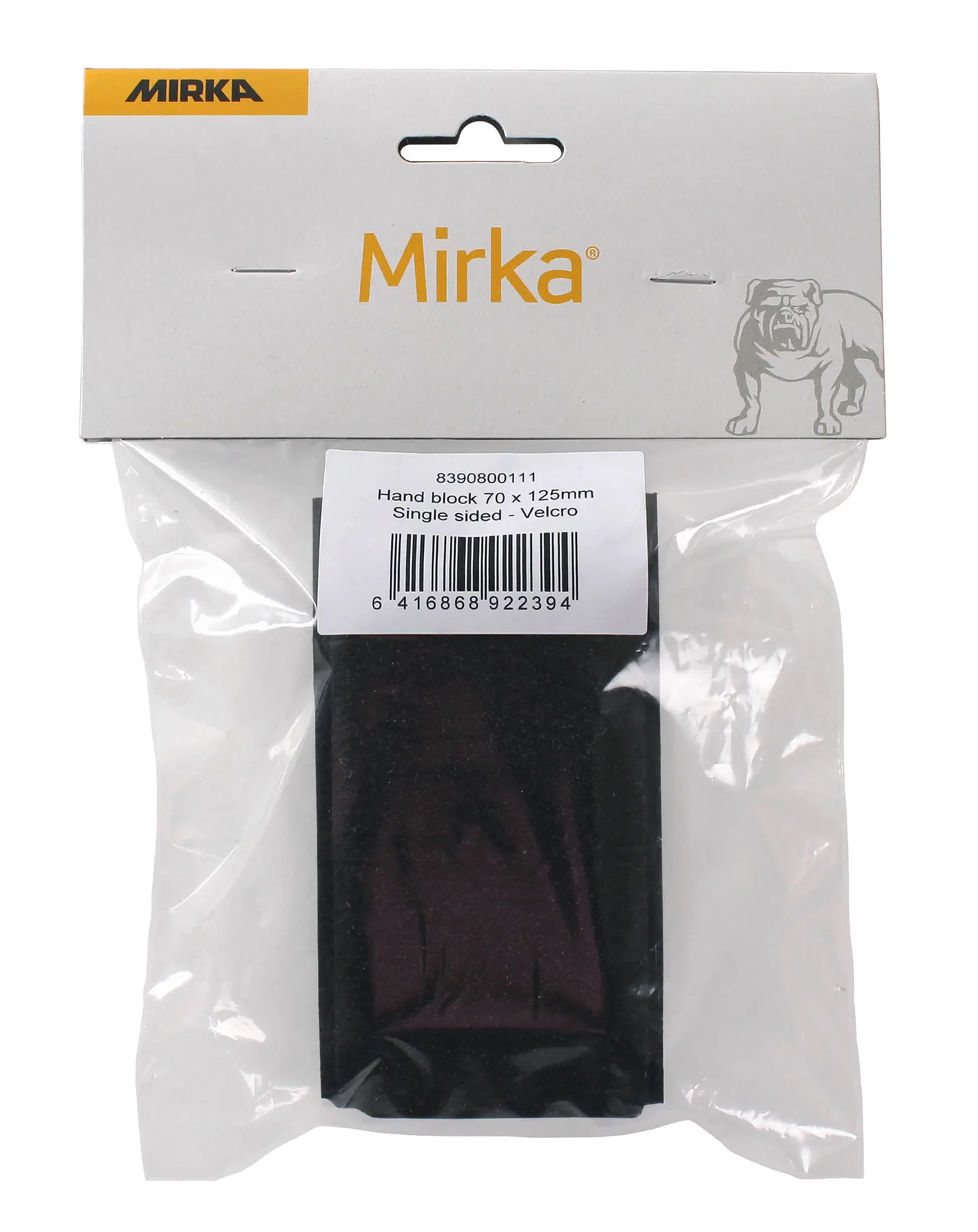 El Takozu 70x125mm Cırt Shaped
