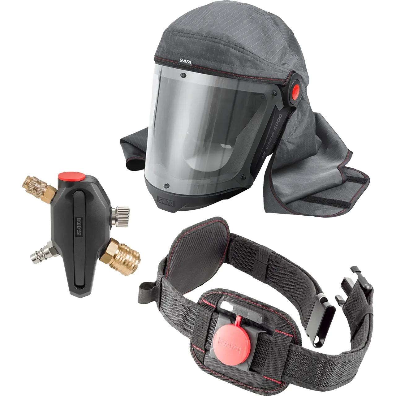 SATA Air Vision 5000 Komple Maske Seti (Başlık - Kemer Ünitesi) 1 ad