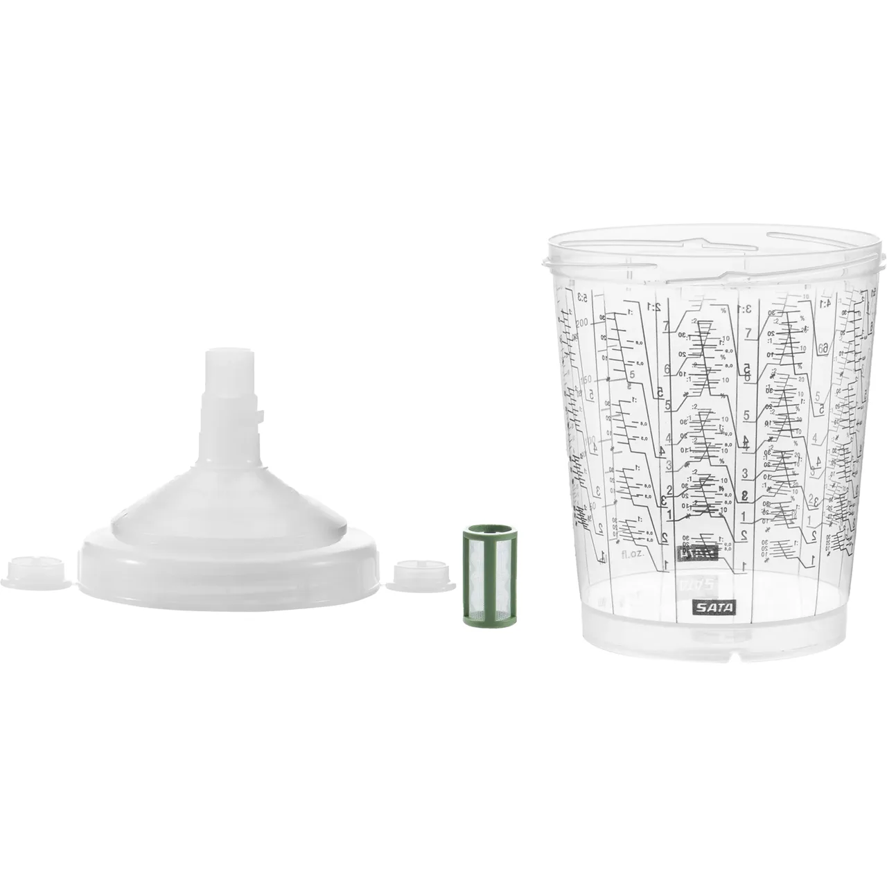 1202077 SATA RPS 0.3L 200µ (50set/pk) SATAjet Tabancalara uyumlu