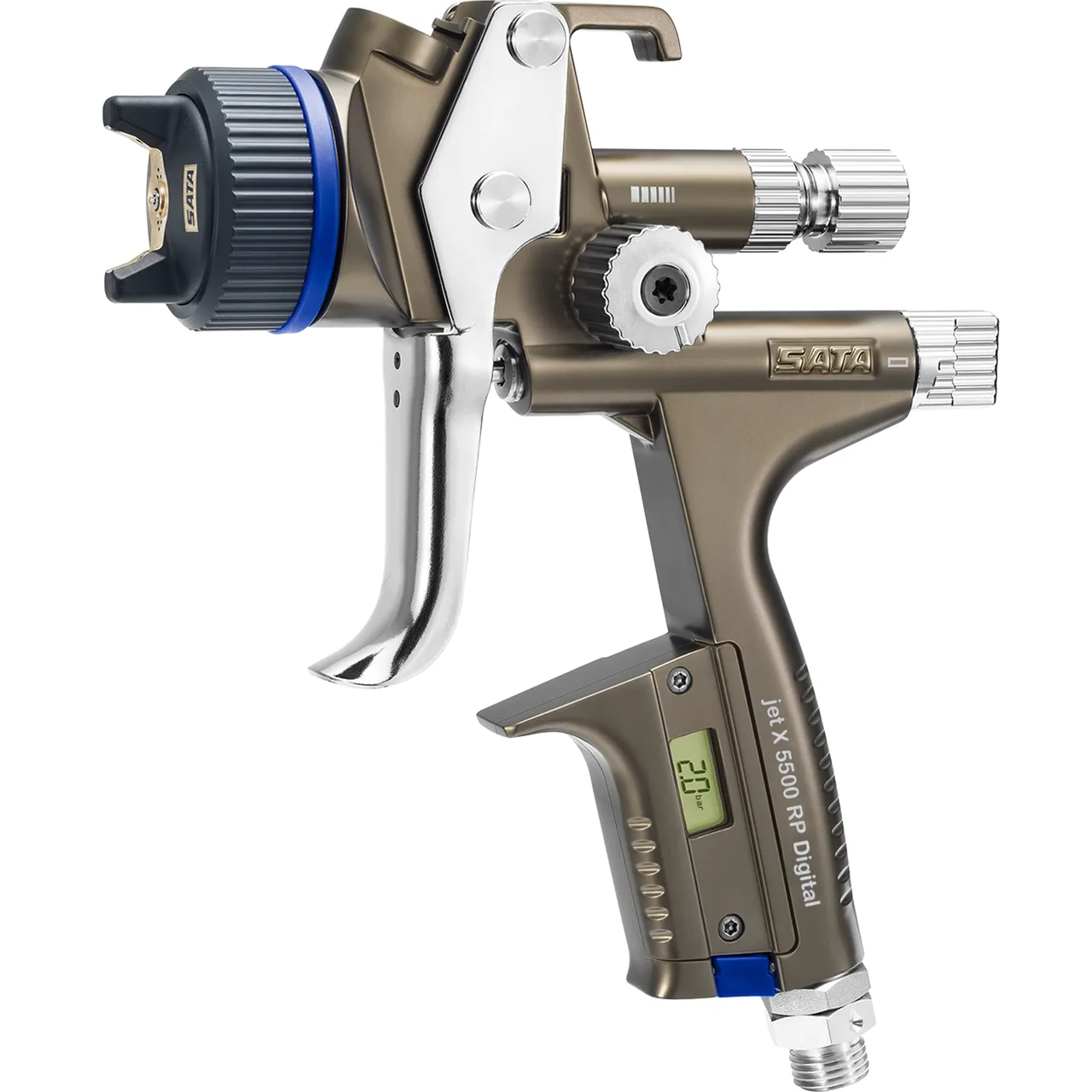 SATAjet X 5500 RP DIGITAL bar nozzle 1.3 O RPS disposable cup 0.6 l / 0.9 l (each 1x), swivel joint 1 ad.