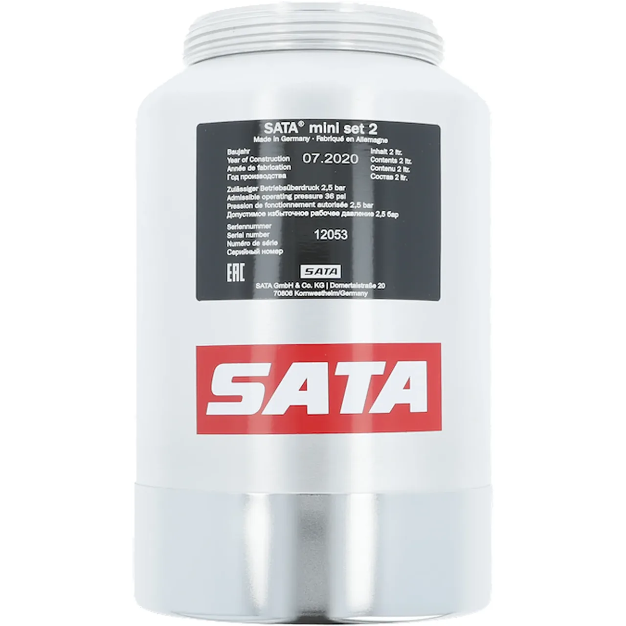 Pressure pot 2 l, f. SATA Mini-Set 2 1 ad