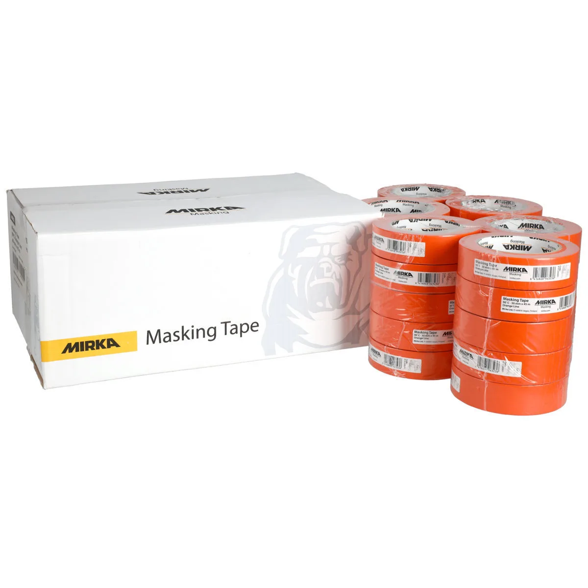 MASKELEME BANTI 90°C TURUNCU SERİ 30mmx45m, 30/Paket