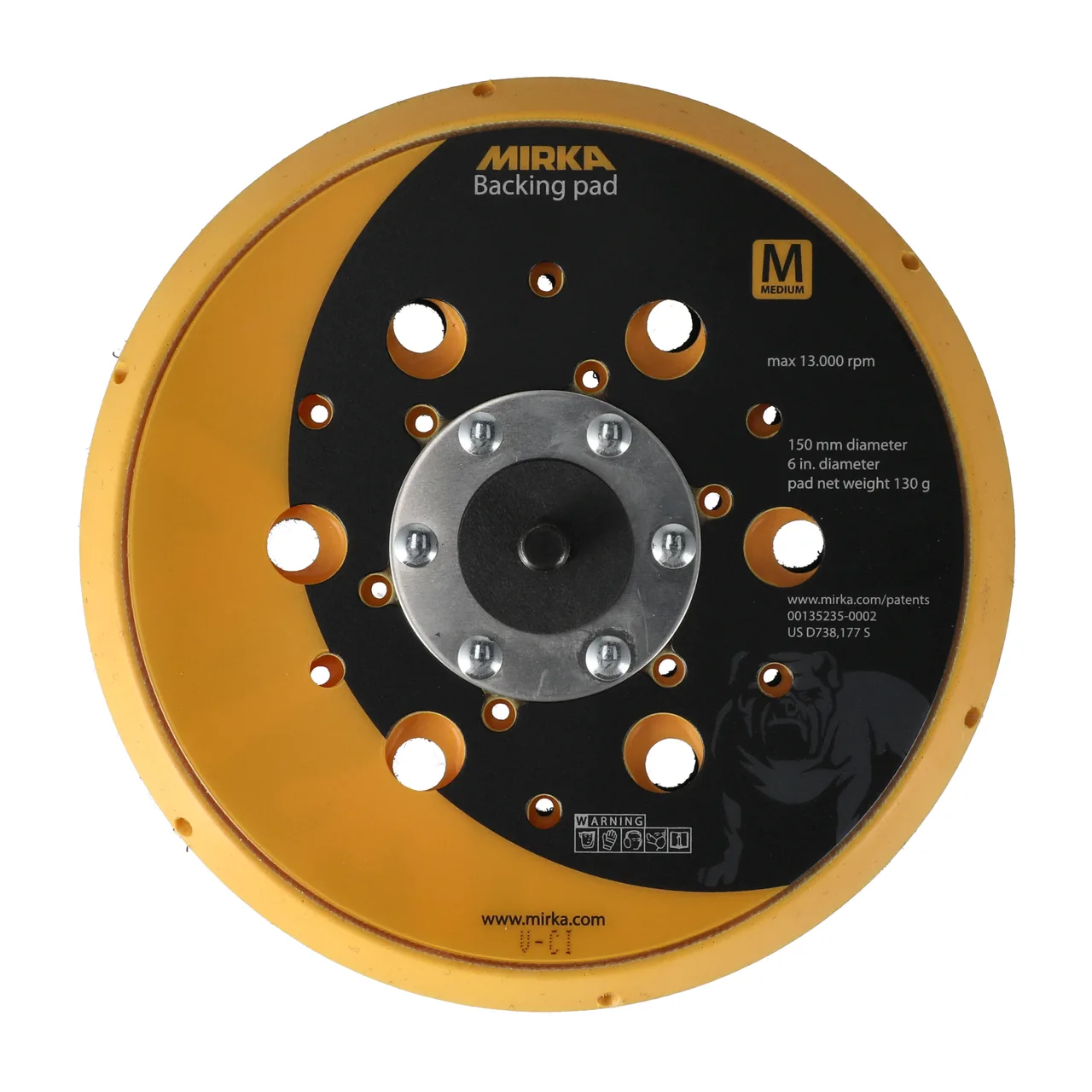 TABAN 150mm 5/16" Cırt 48D ORTA PROS - DEROS