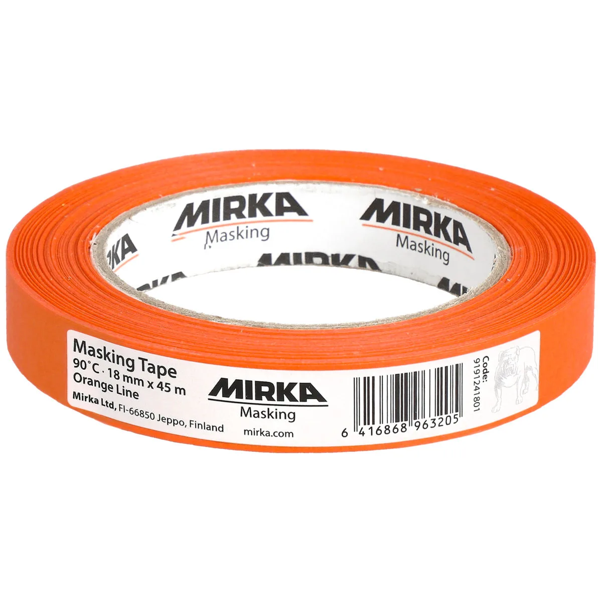 MASKELEME BANTI 90°C TURUNCU SERİ 18mmx45m, 48/Paket