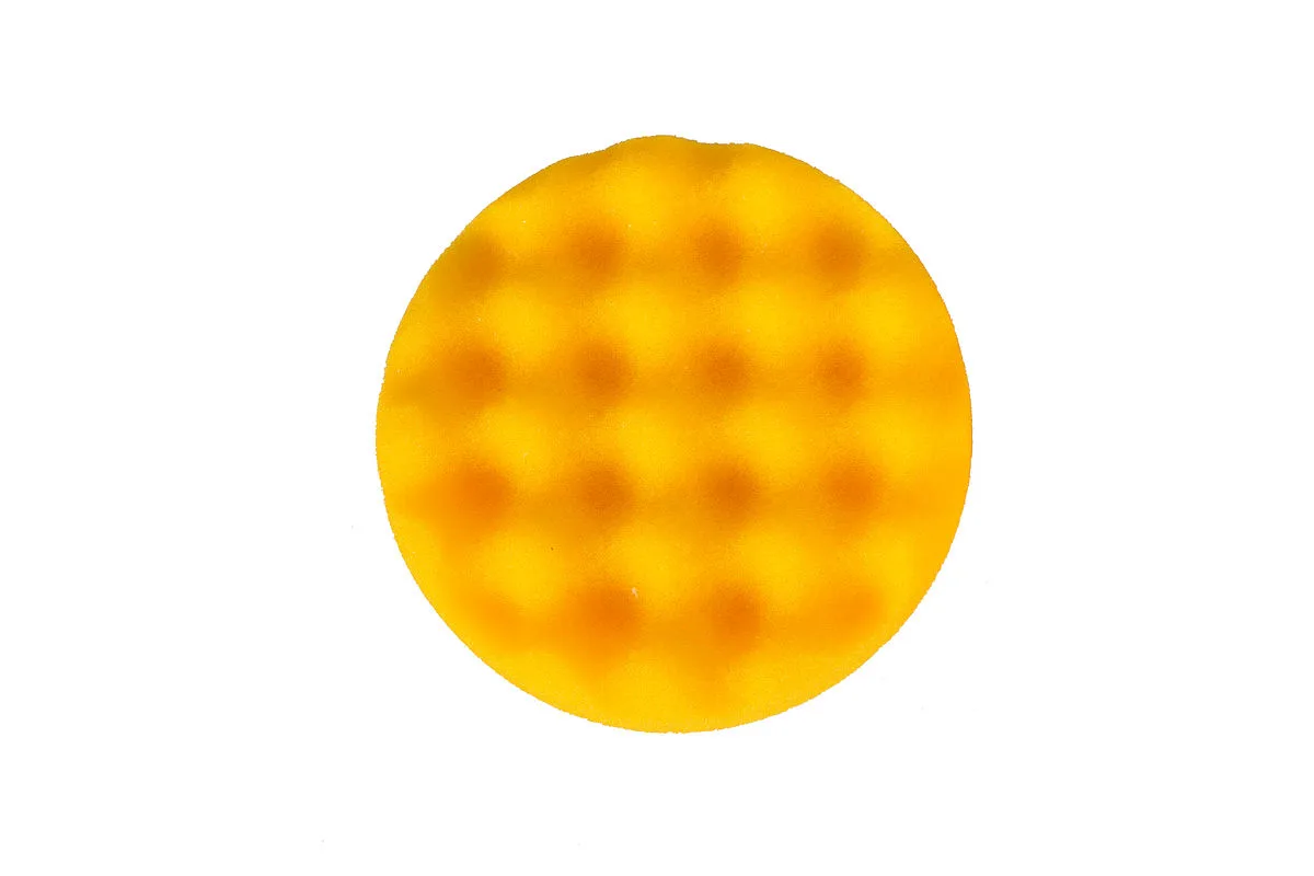 POLİSAJ PEDİ KÖPÜK 85x25mm Sarı Waffle , 20/Paket