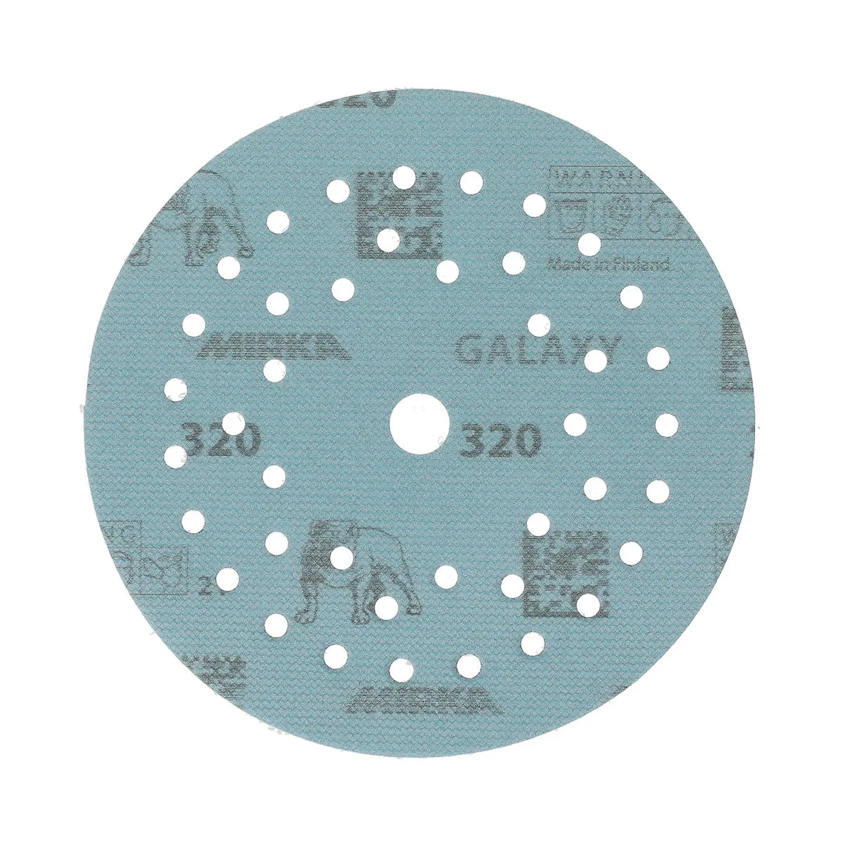 GALAXY 125mm Cırt Multifit 320, 50/Paket
