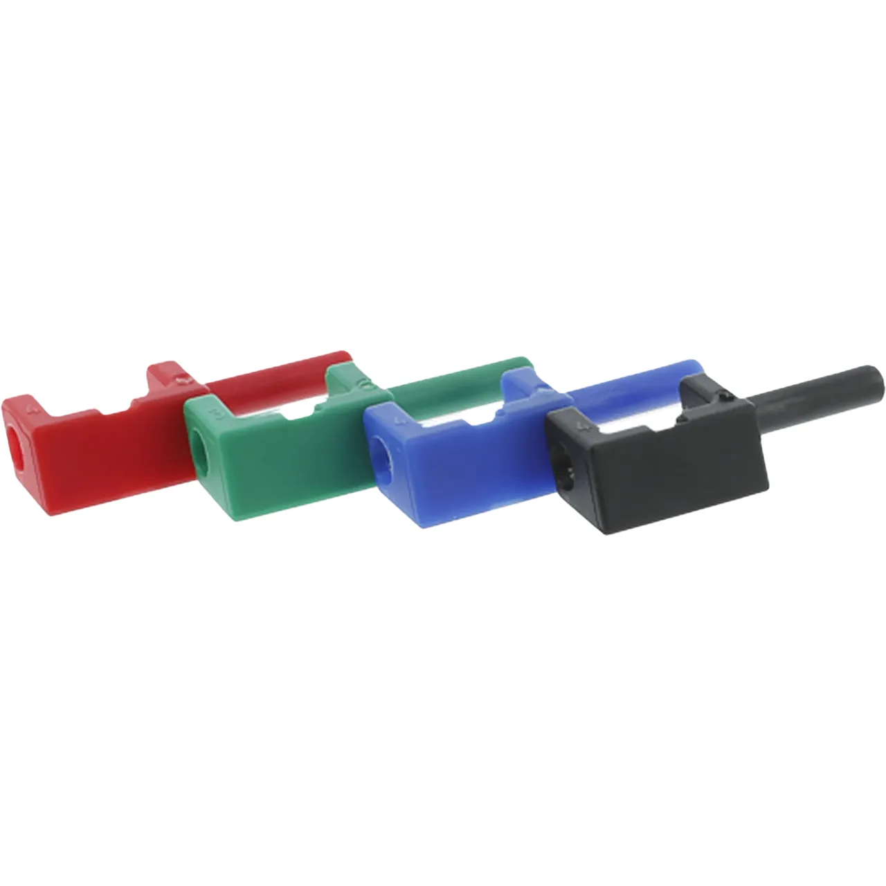 CCC Klipsi (Yeşil,Mavi,Kırmızı,Siyah) 4 ad/1 pk