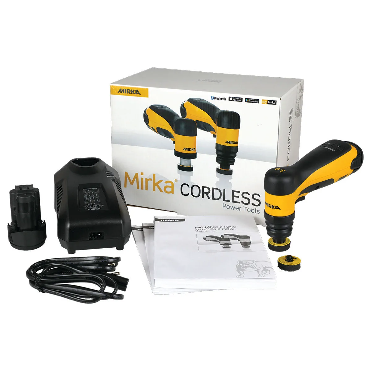 Mirka AOS-B 130NV 32mm 10.8V 2.5Ah Orbit 3.0
