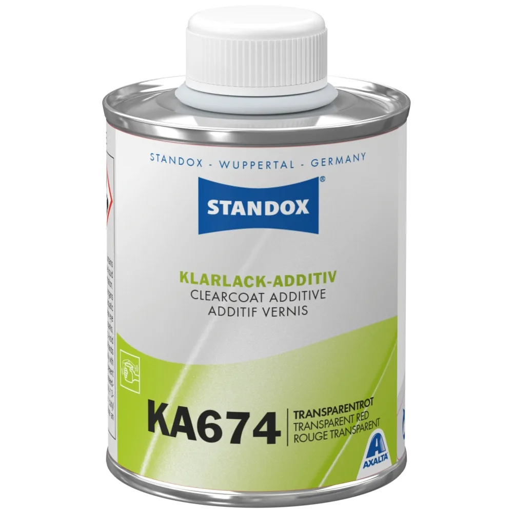 STANDOX VERNİK KATKISI TRANSPARAN KIRMIZI 100ml