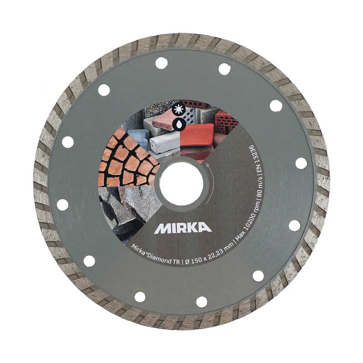 Mirka Elmas Disk 150x22,2mm TR