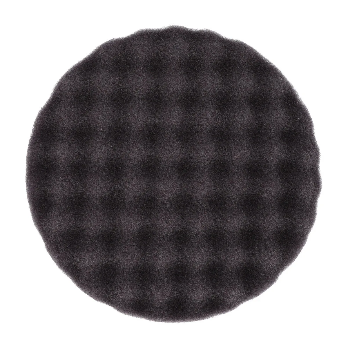 POLİSAJ PEDİ KÖPÜK 150x25mm Siyah M Waffle , 2/Paket