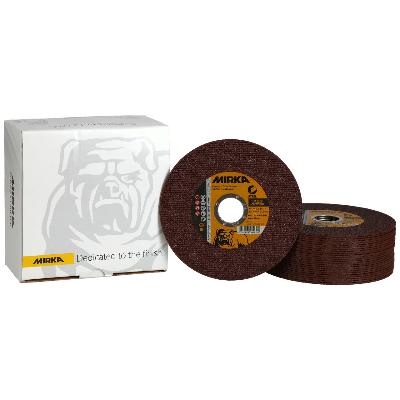 Mirka PRO Kesme 125x1,6x22,2mm M1A46Q-BF Steel 25