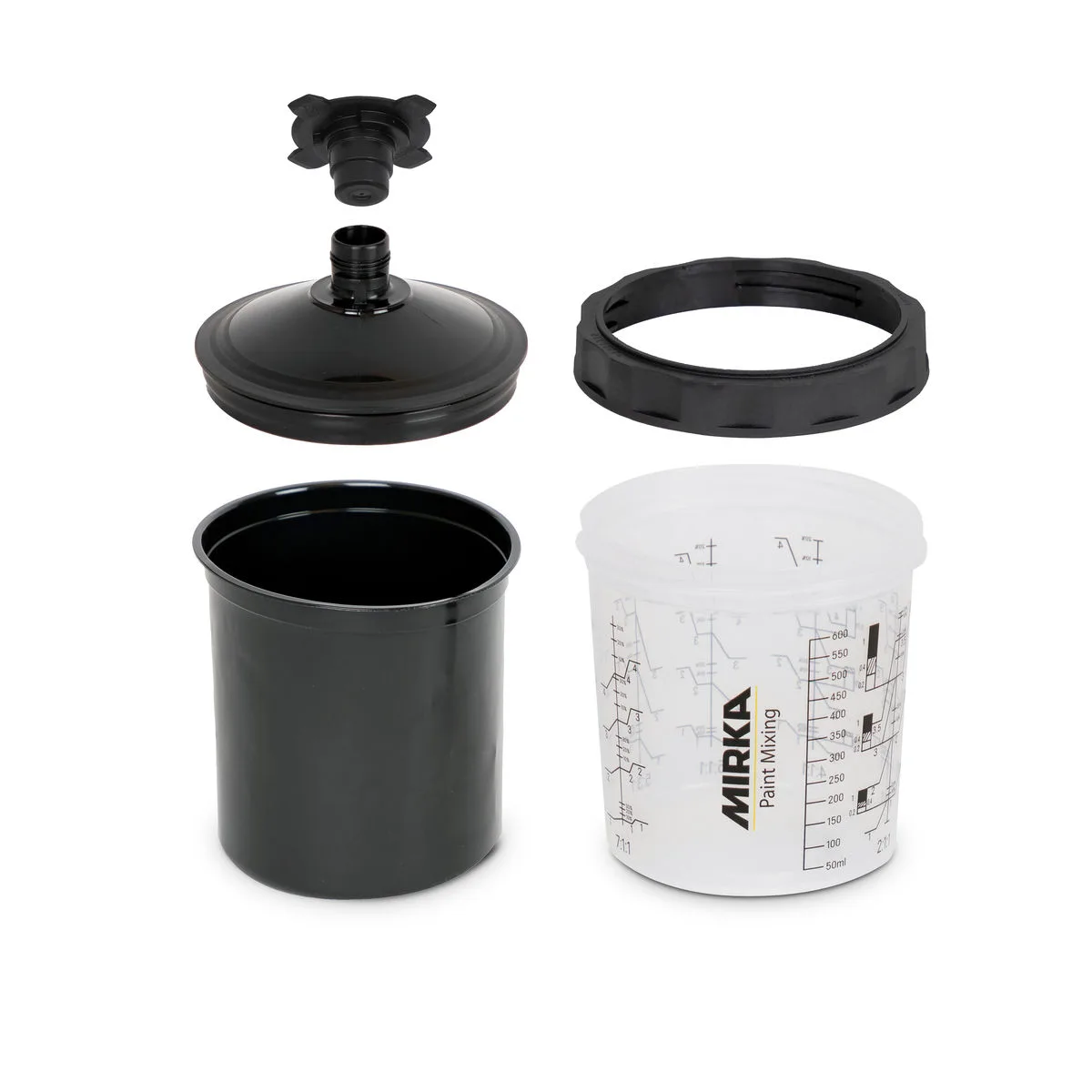 Boya Kabı Sistemi UV 400ml, Filtreli Kapak 125μm,50/paket