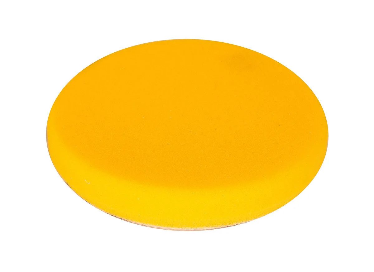POLİSAJ PEDİ KÖPÜK PED 150x25mm SARI DÜZ 2/Paket