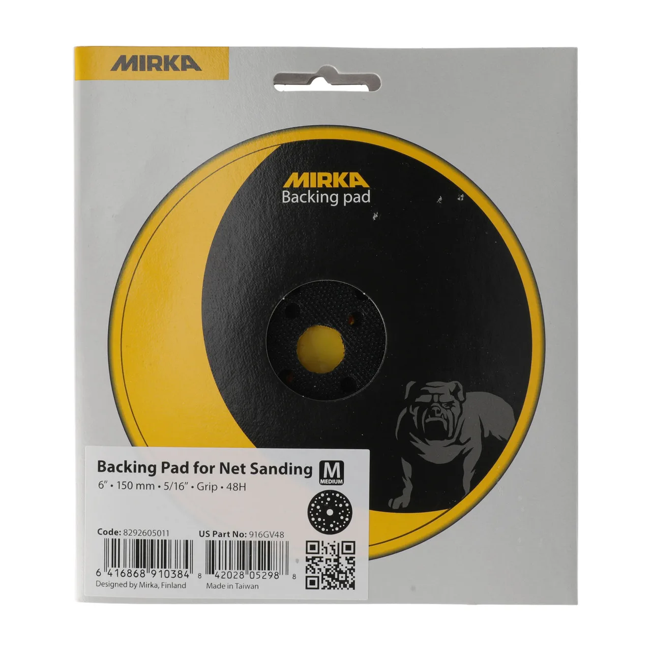 TABAN 150mm 5/16" Cırt 48D ORTA PROS - DEROS