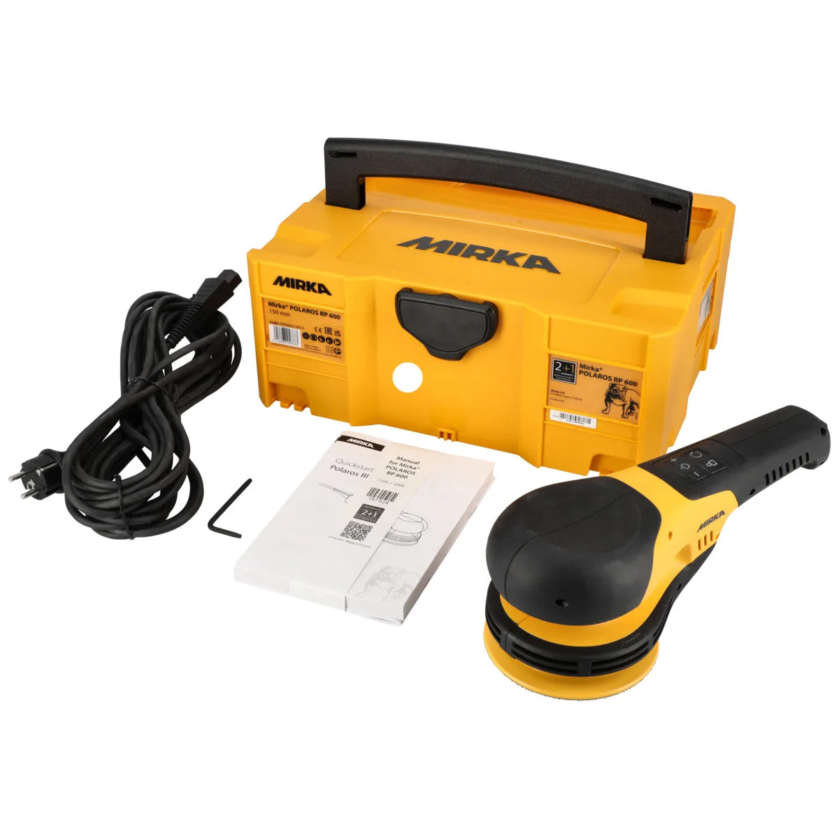 Mirka POLAROS RP 600 150mm TAŞIMA KUTULU