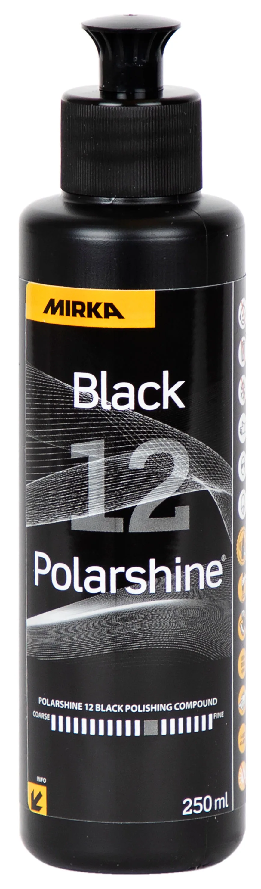 Polarshine 12 SİYAH POLİSAJ ÜRÜNÜ - 250ml