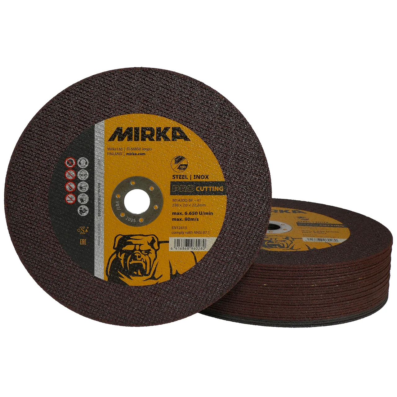 Mirka PRO Kesme 230x2,0x22,2mm M1A30Q-BF I/S 25