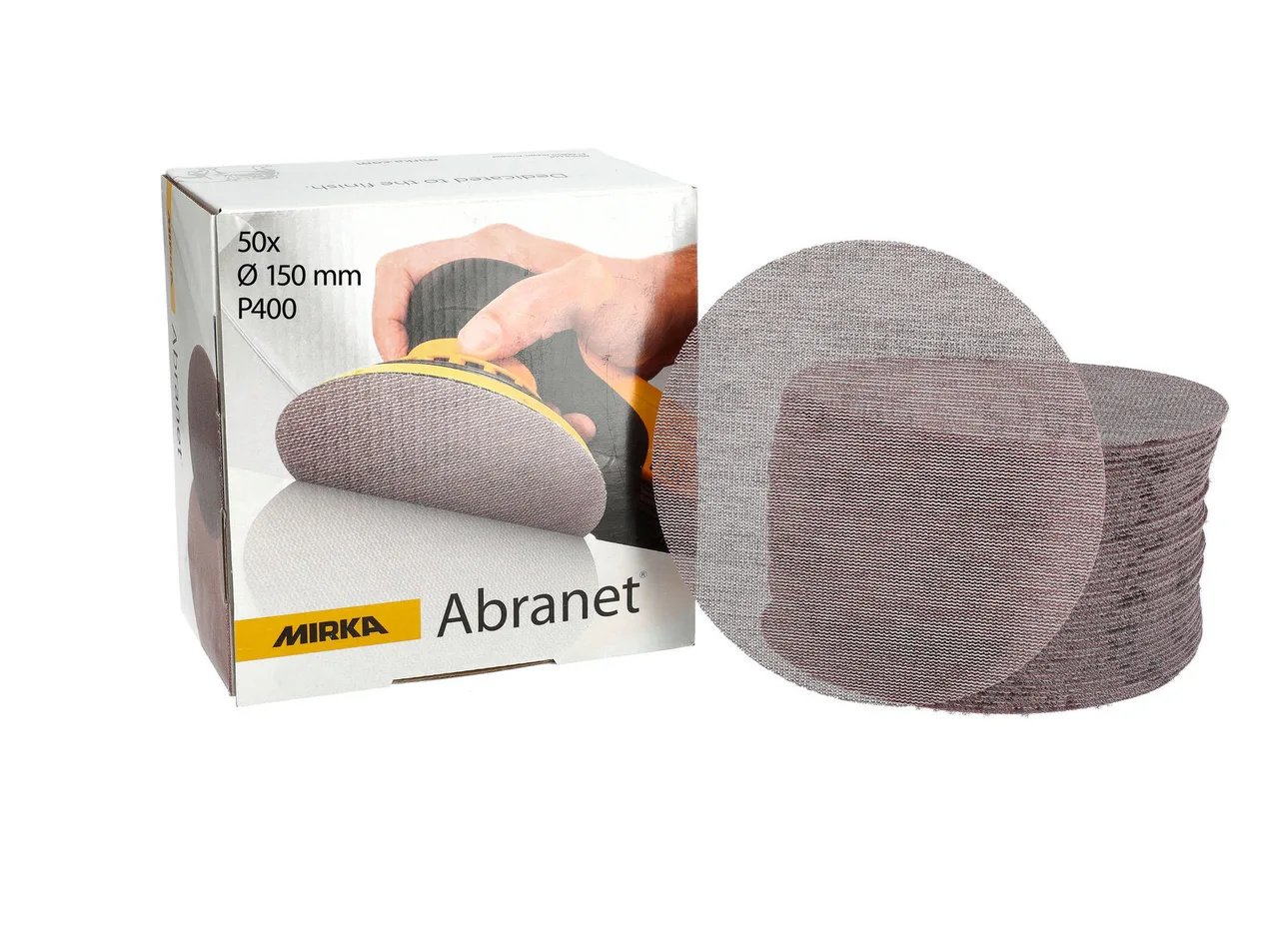 ABRANET 125mm Cırt P400, 50/Paket