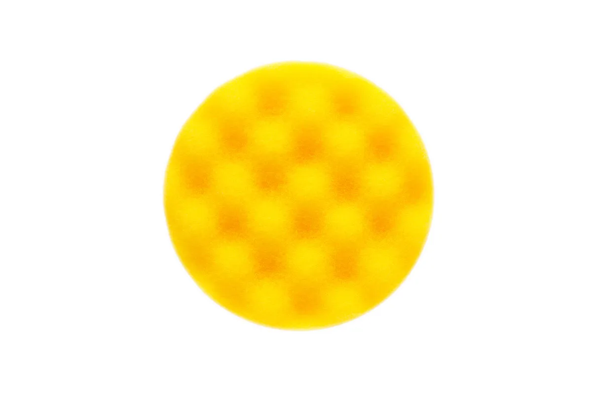 POLİSAJ PEDİ KÖPÜK 85x25mm Sarı Waffle , 2/Paket