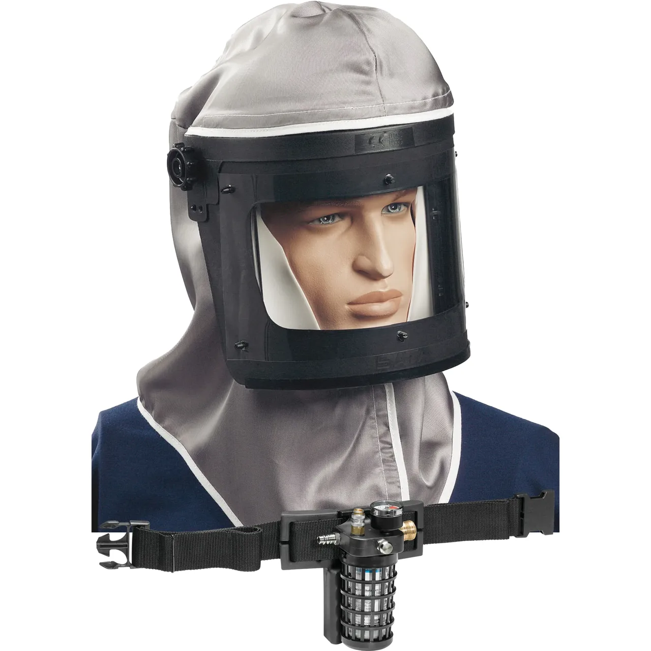 SATA Vision 2000 Komple Maske Seti (Başlık - Aktif Karbon Filtresi- Kemer Ünitesi) 1 ad