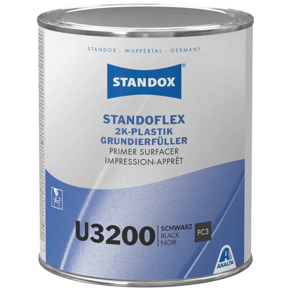 STANDOFLEX PLASTIK YÜZEY ASTARI (Gründierfüller) SİYAH 1/1