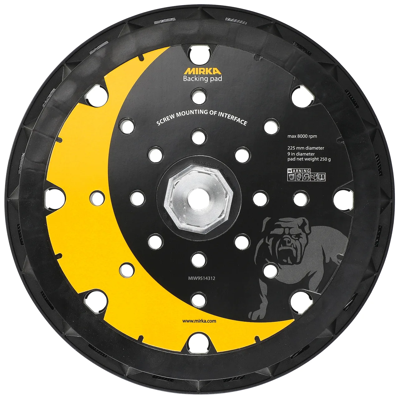 TABAN 225mm 25D CIRTLI LEROS için + 8 vida