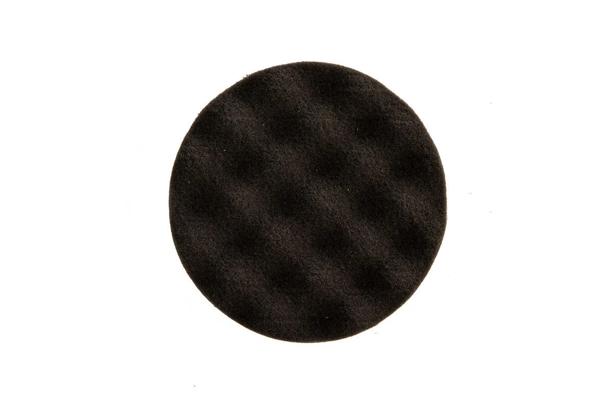 POLİSAJ PEDİ KÖPÜK 85x25mm Siyah Waffle, 2/Paket